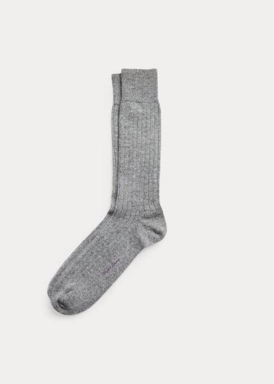 Men's Ralph Lauren Cashmere-Blend Dress Socks | 942150IXE